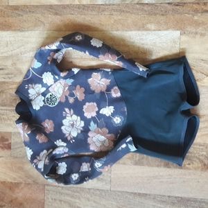 Rip curl G-bomb boyleg 1mm Springsuit wetsuit.